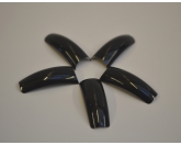 Lamour Black Nail Tips size 0