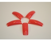Lamour Red Nail Tips size 0
