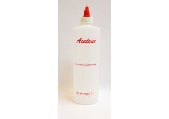 Empty Acetone Bottle 16 Oz