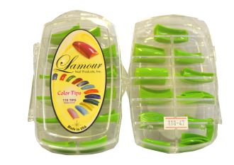 Lamour Forever Green Nail  Tips - 47